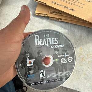 The Beatles Rock Band Sony Playstation 3 PS3 Video Game DISC ONLY fab four music